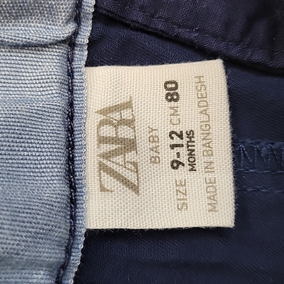 Zara Chino Shorts 9-12m - Picture 2 of 5